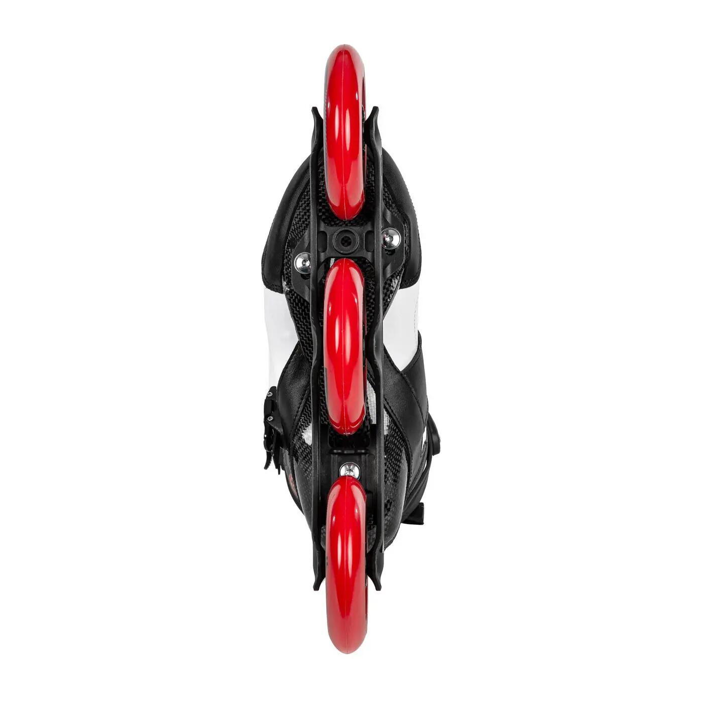 POWERSLIDE Roller Vitesse Arise RD Noir Blanc Rouge 4/6