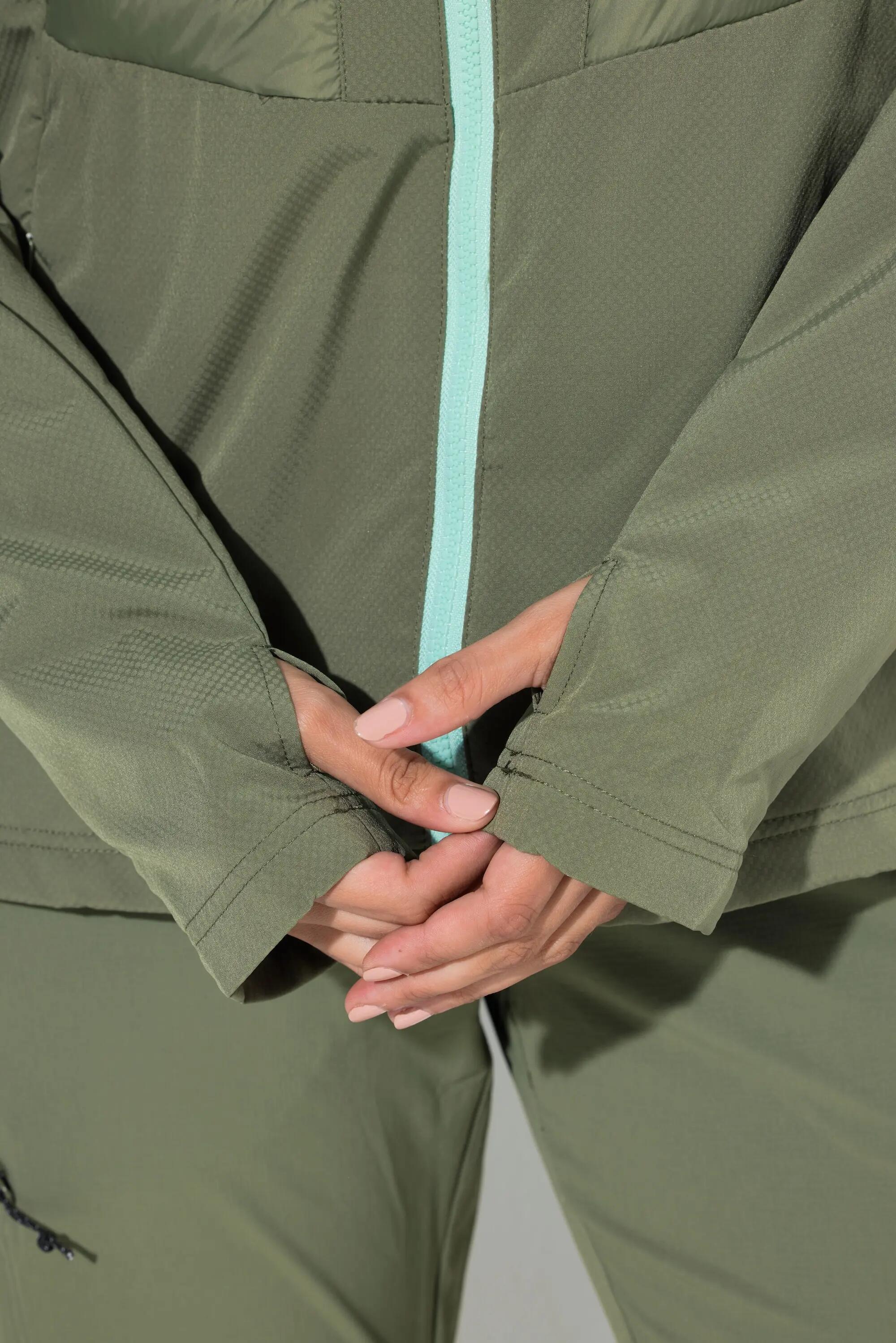 Femme Veste technique HYPRAR 2-en-1 manches amovibles et col montant 6/7