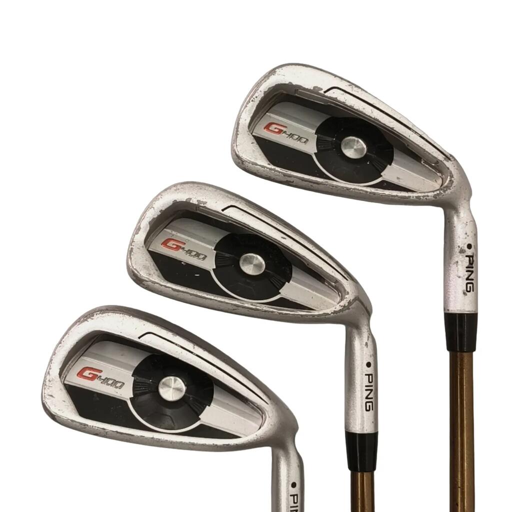 PING G400 Iron Set / 4-PW+GW+SW / Flex Regular / Graphite