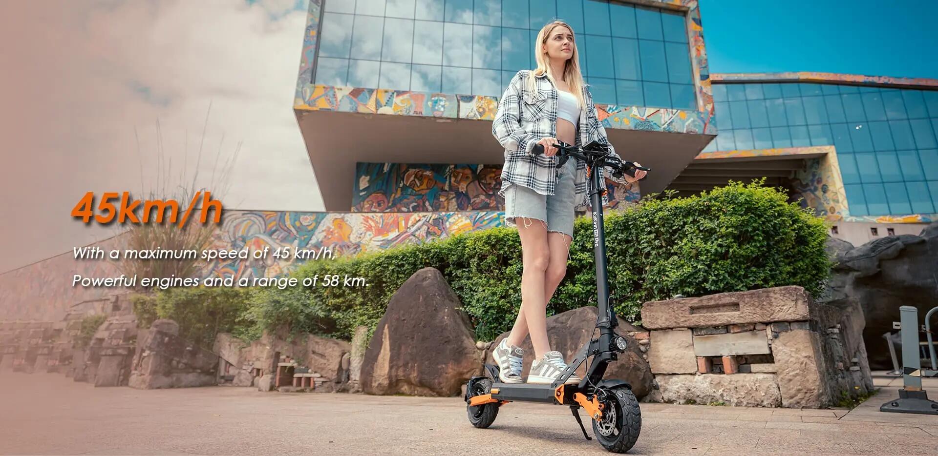 Elektrische step Kukirin G2 Pro 600W 48V opvouwbaar 9/15