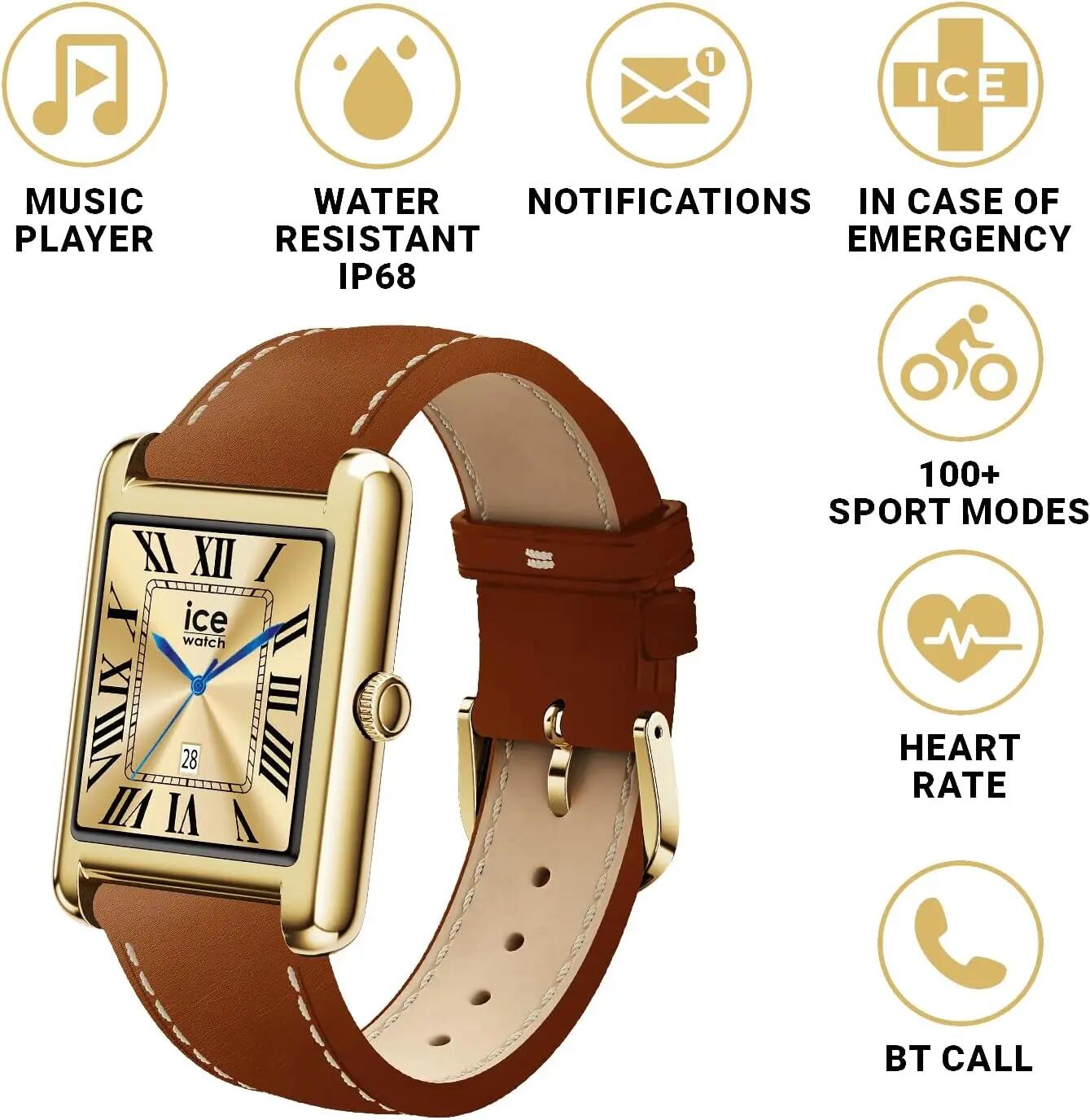 Ice Watch Digital Montre Marron/Doré 025619 3/5