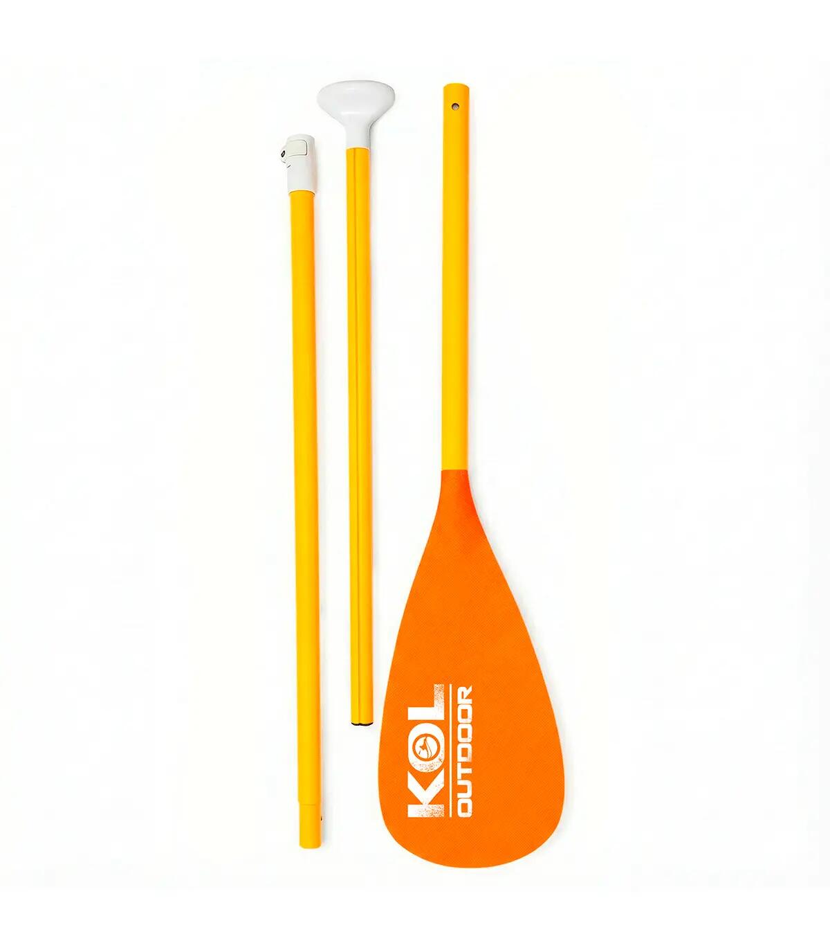 Pagaia SUP Alluminio Regolabile 3 Pezzi KOL Outdoor Basic Stand Up Paddle 2/5