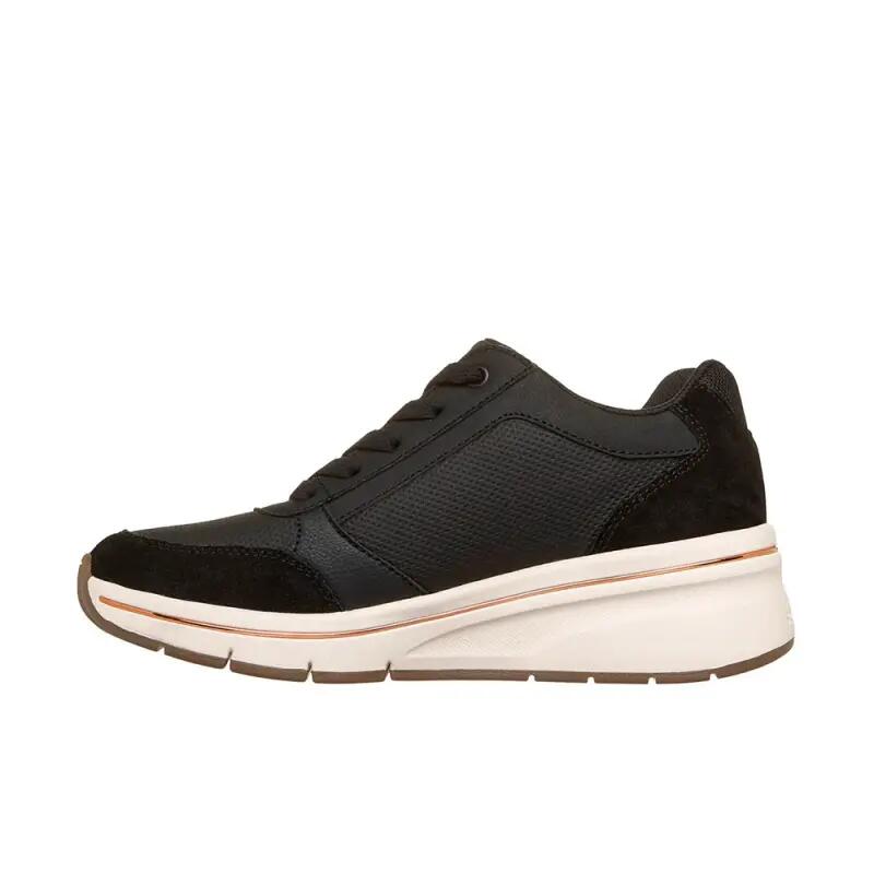 Zapatillas Mujer Skechers Billion Flex - Luxe Up Negro 3/4