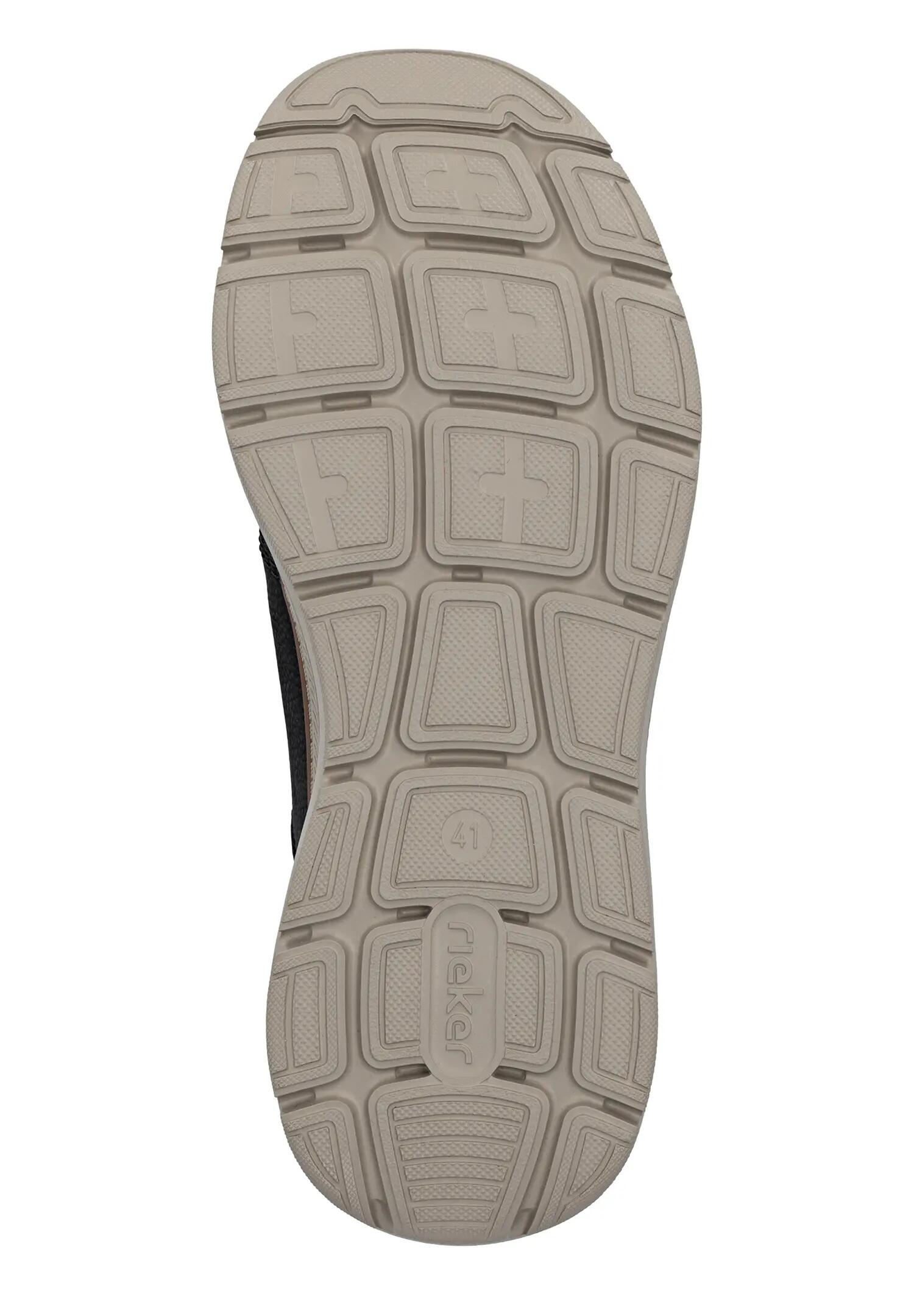 Rieker Herren B1850-00 Slipper Schwarz 6/7
