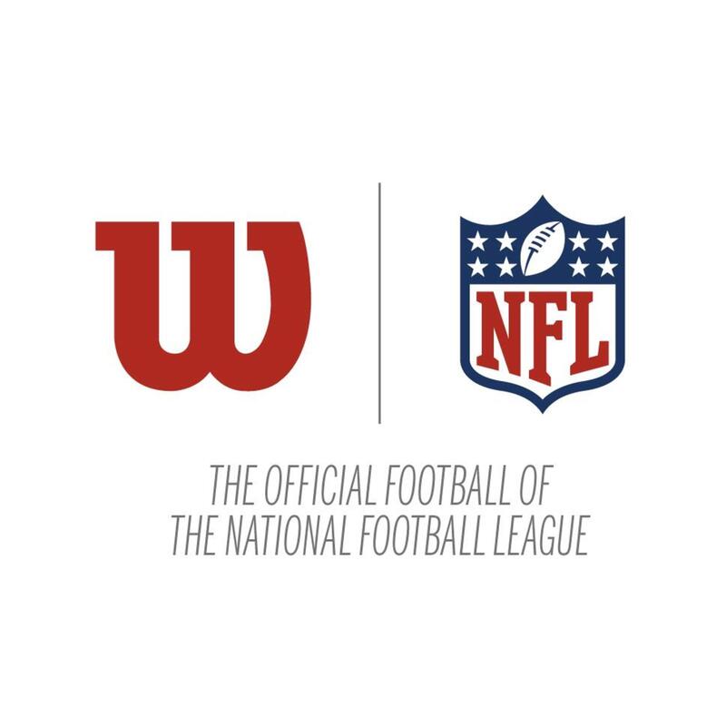 Wilson American Football-Ball THROWBACK 32 Team Logo