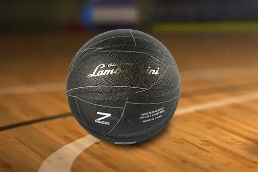 Balón de baloncesto callejero Lamborghini LBB31-7 negro, talla 7 5/6