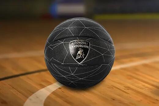 Balón de baloncesto callejero Lamborghini LBB31-7 negro, talla 7 4/6