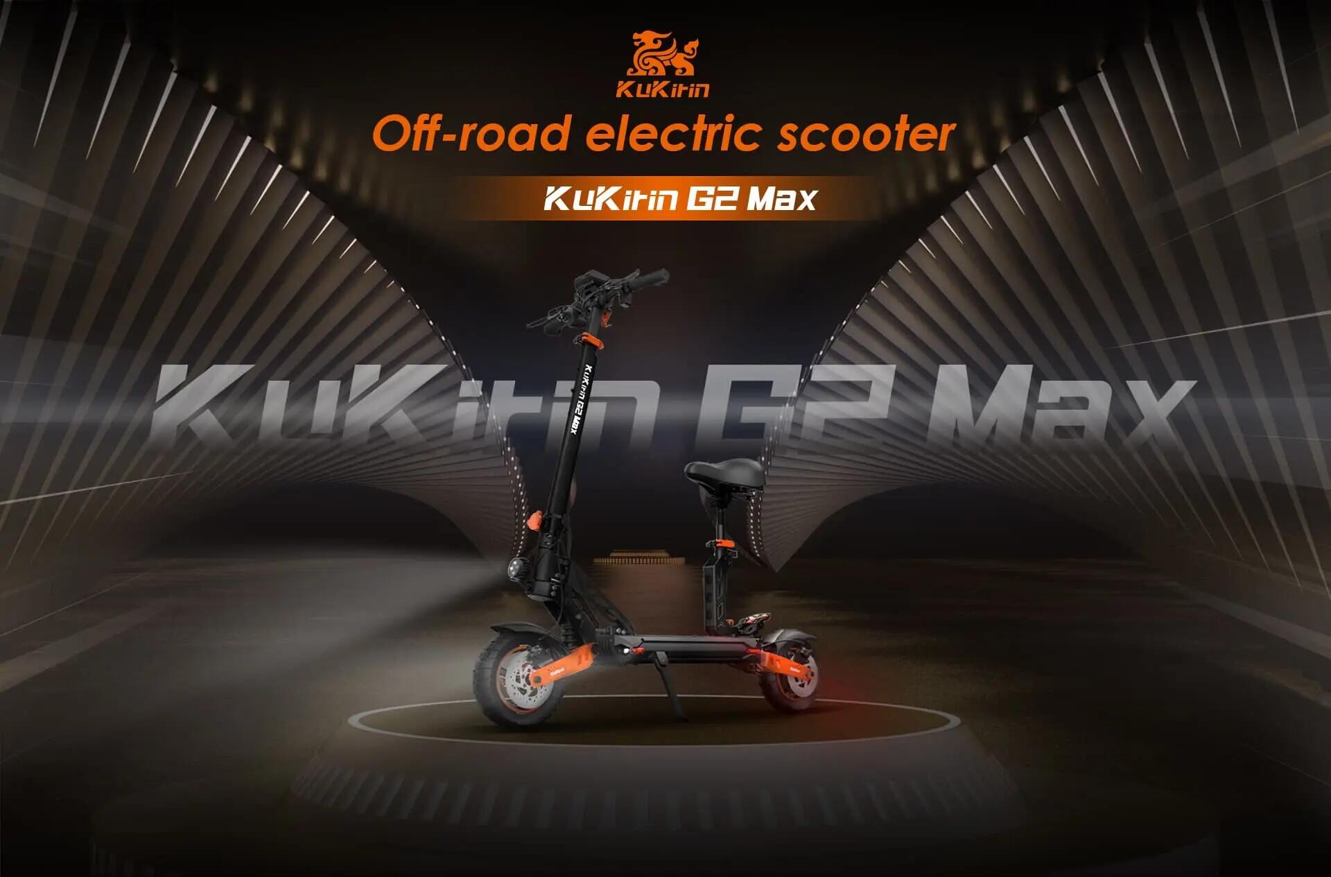 Elektrische step Kukirin G2 Max 1000W 48V opvouwbaar 6/13