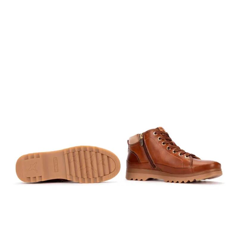 Botines Planos Mujer Pikolinos W3w-8825 Marrón 4/5