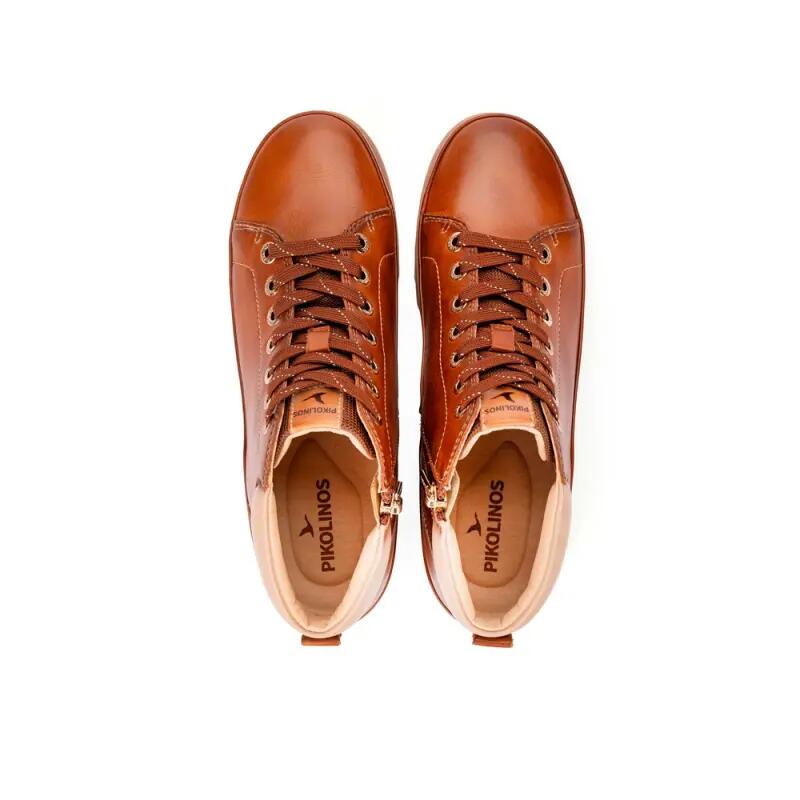 Botines Planos Mujer Pikolinos W3w-8825 Marrón 3/5