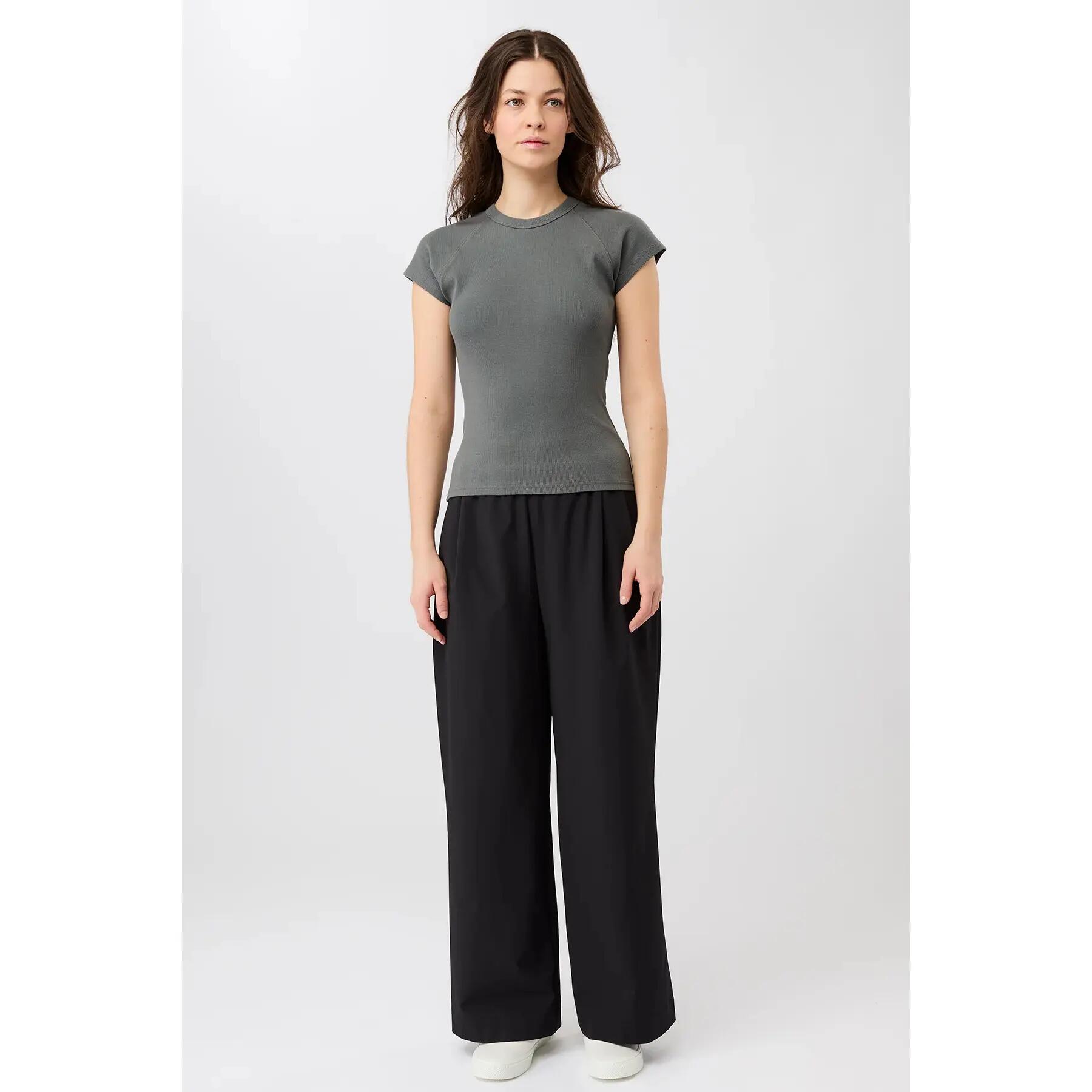 T-shirt côtelé coupe slim femme Mandala 4/4