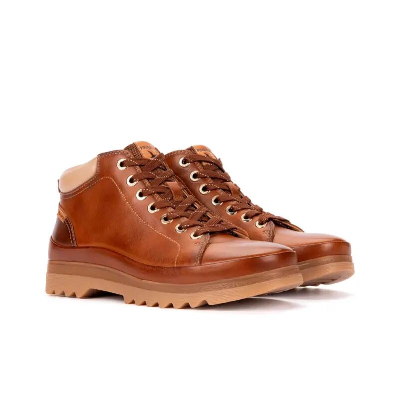 Botines Planos Mujer Pikolinos W3w-8825 Marrón 2/5