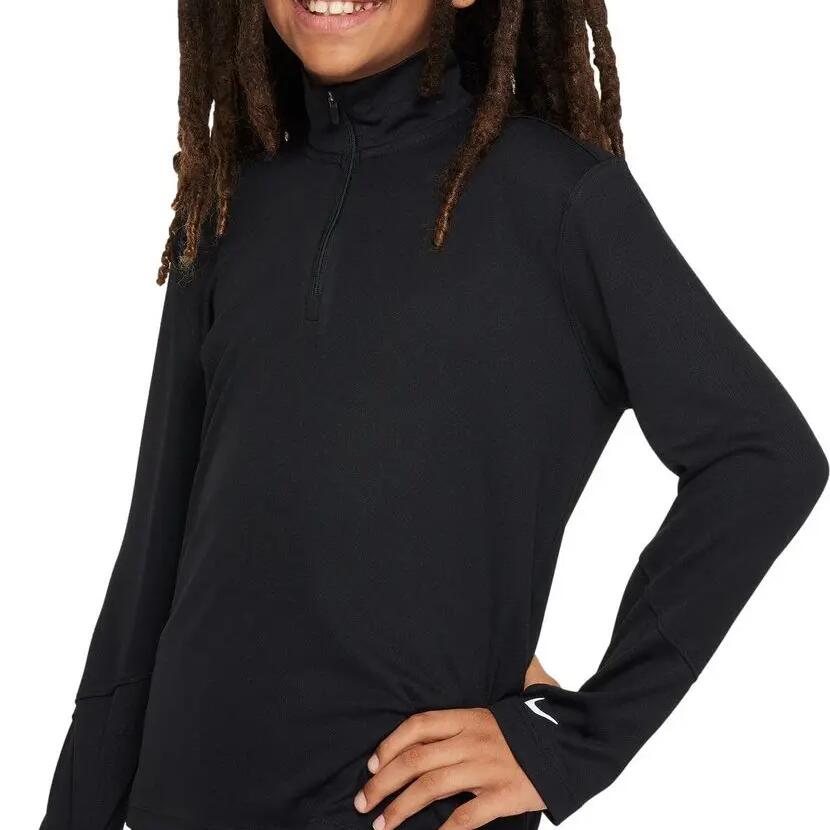 Nike Dri-Fit Multi UV 1/2 zip top Black Boy
