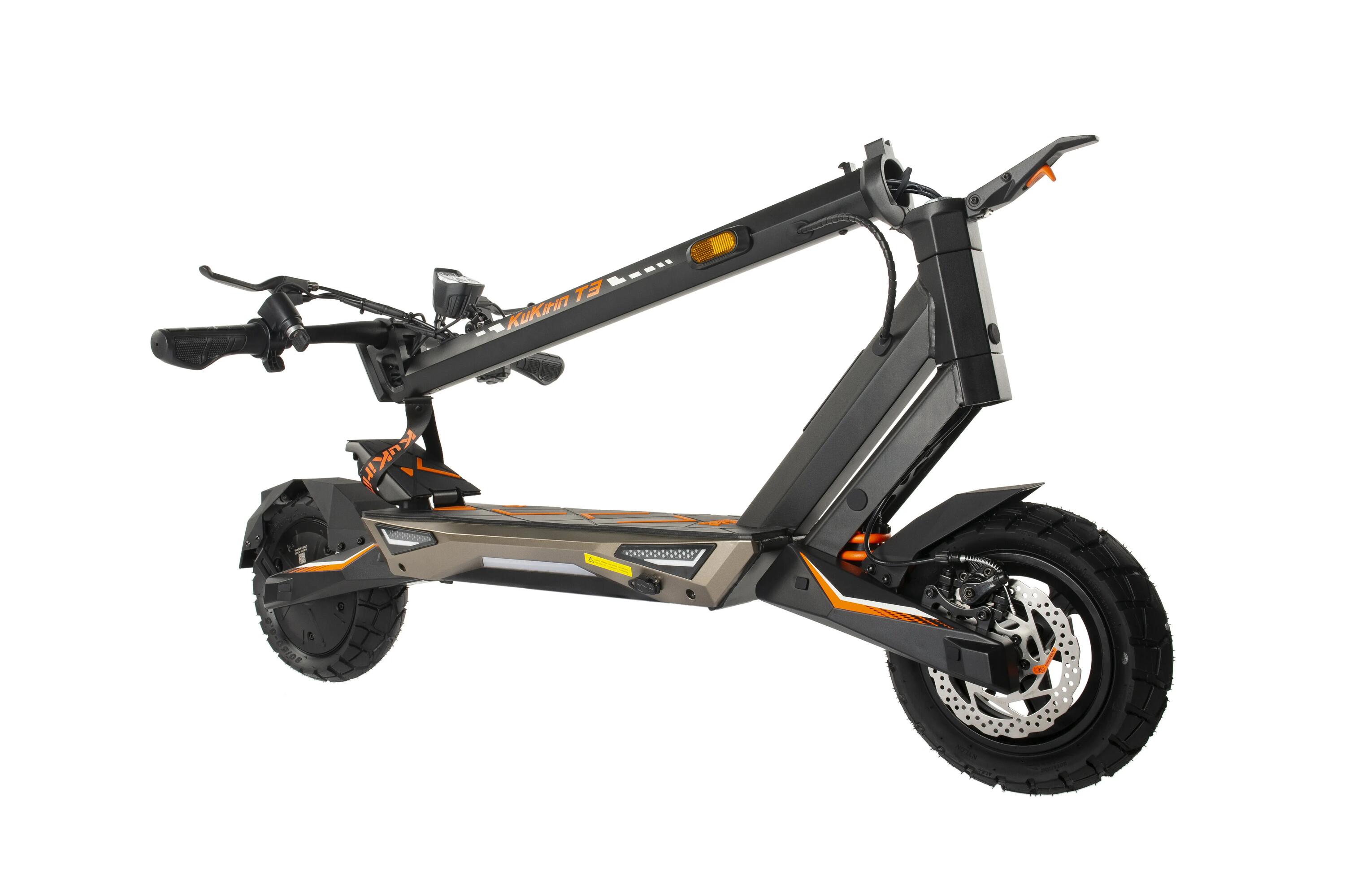 Trotinete elétrica Kukirin T3 800W 48V dobrável 4/12