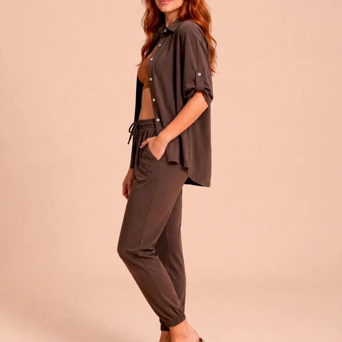 Robe chemise  UV Line 3/4