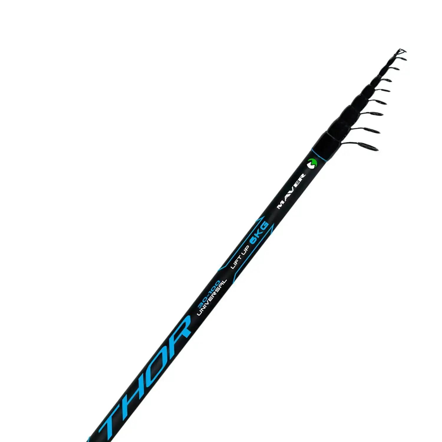 Canne télescopique avec guides Maver Thor Universal 30-100 g 2/4