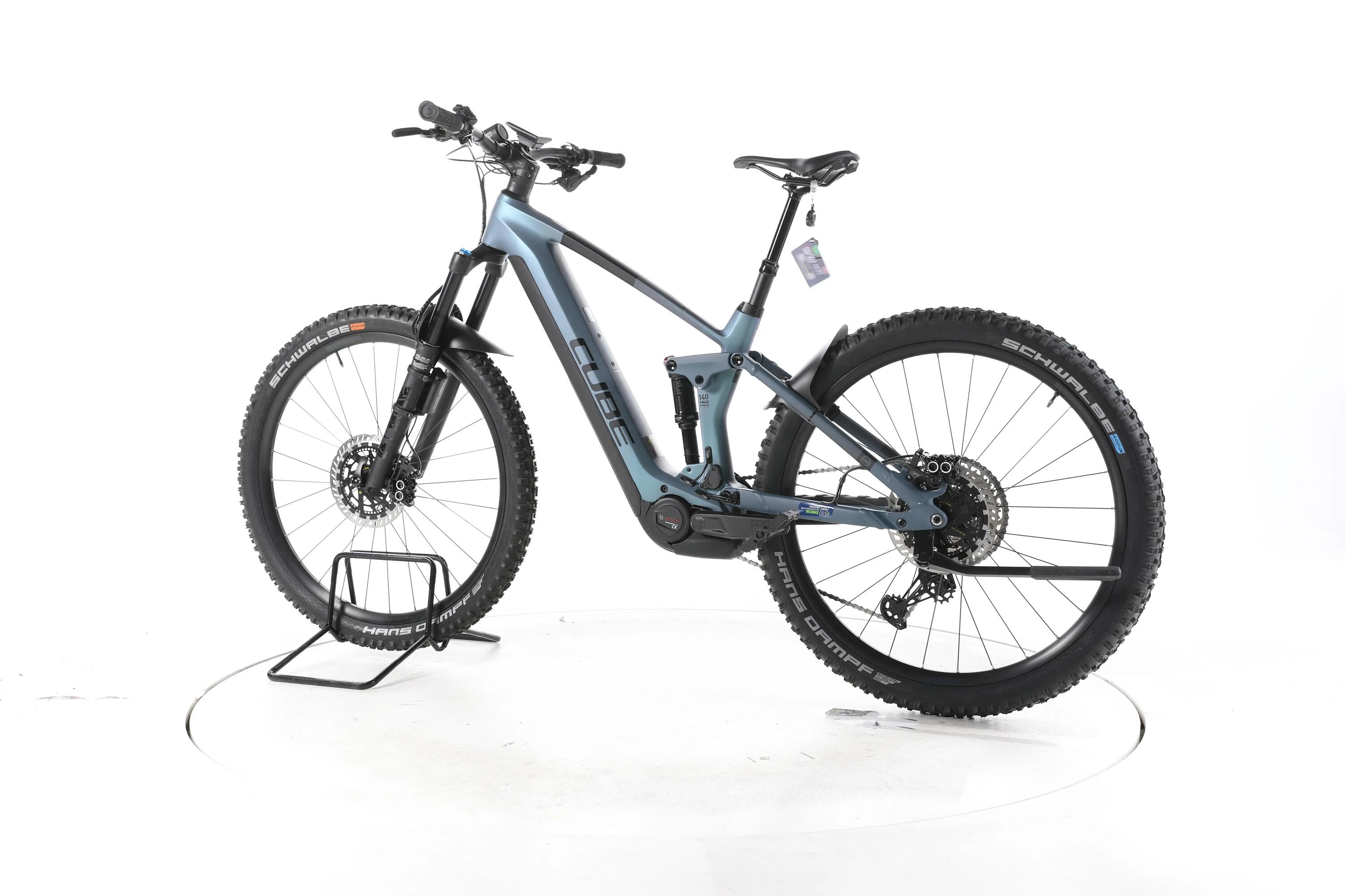 Second Life - Cube Stereo Hybrid 140 HPC ABS E-Bike Carbon  - Bardzo dobry stan 7/7