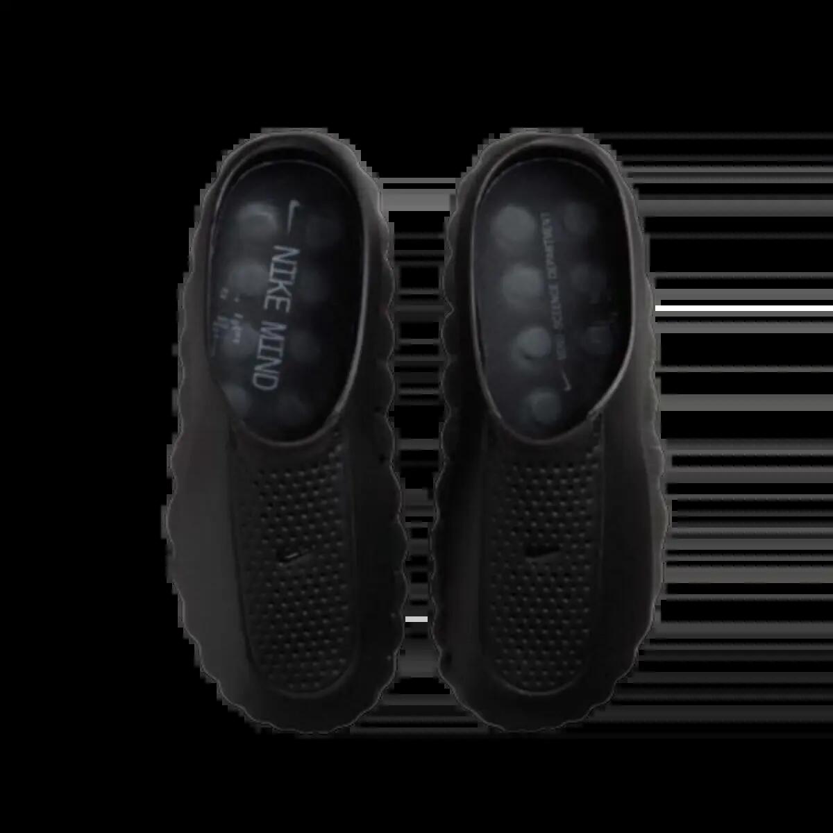 Schoenen  Mind 001 Slide Triple Black 3/4