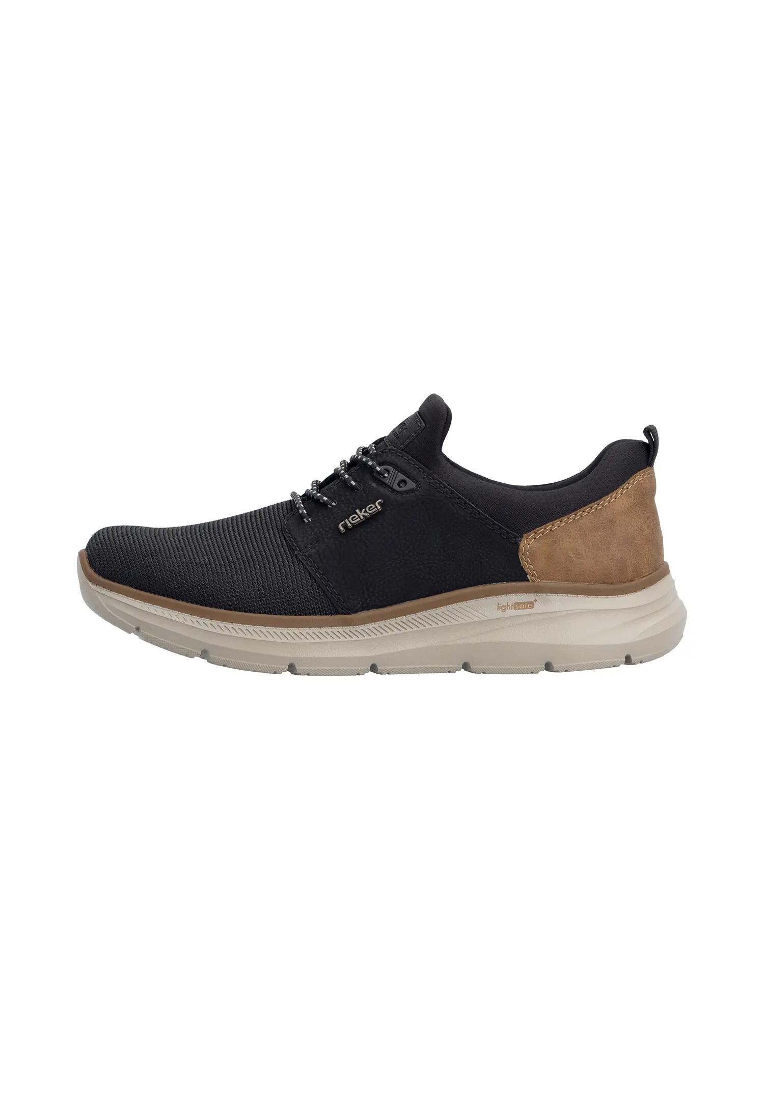 Rieker Herren B1850-00 Slipper Schwarz 4/7