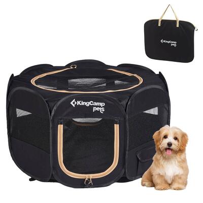 Box per cani Pop Up per cuccioli all'aperto pieghevole 74x74cm