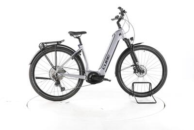 Tweedehands - cube nuride hybrid exc trekking e-bike lage instap - zeer goed