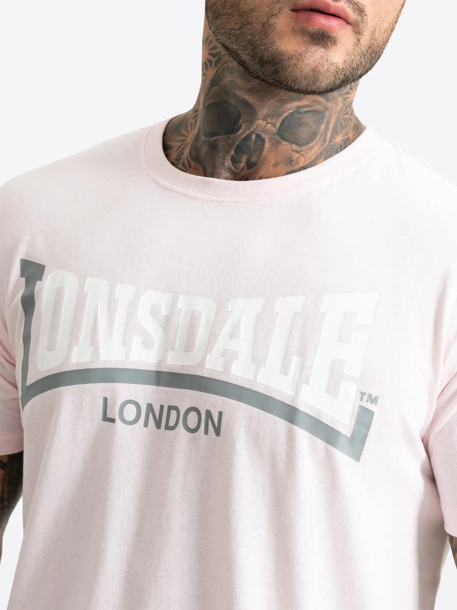 LONSDALE Herren T-Shirt normale Passform TWO TONE 6/6