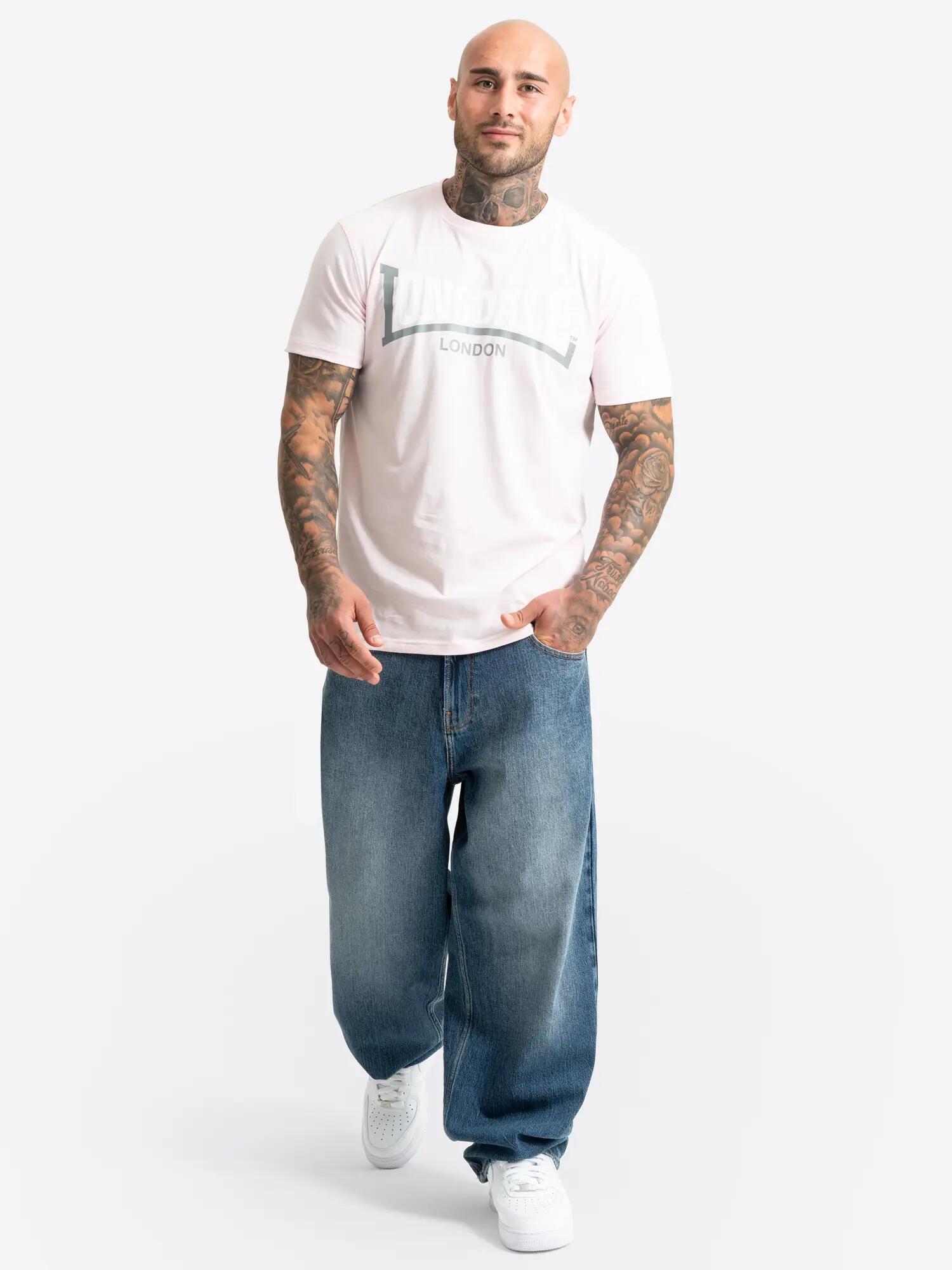 LONSDALE Herren T-Shirt normale Passform TWO TONE 4/6