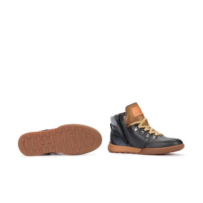 Botines Planos Mujer Pikolinos W7c-8582 Azul 3/3
