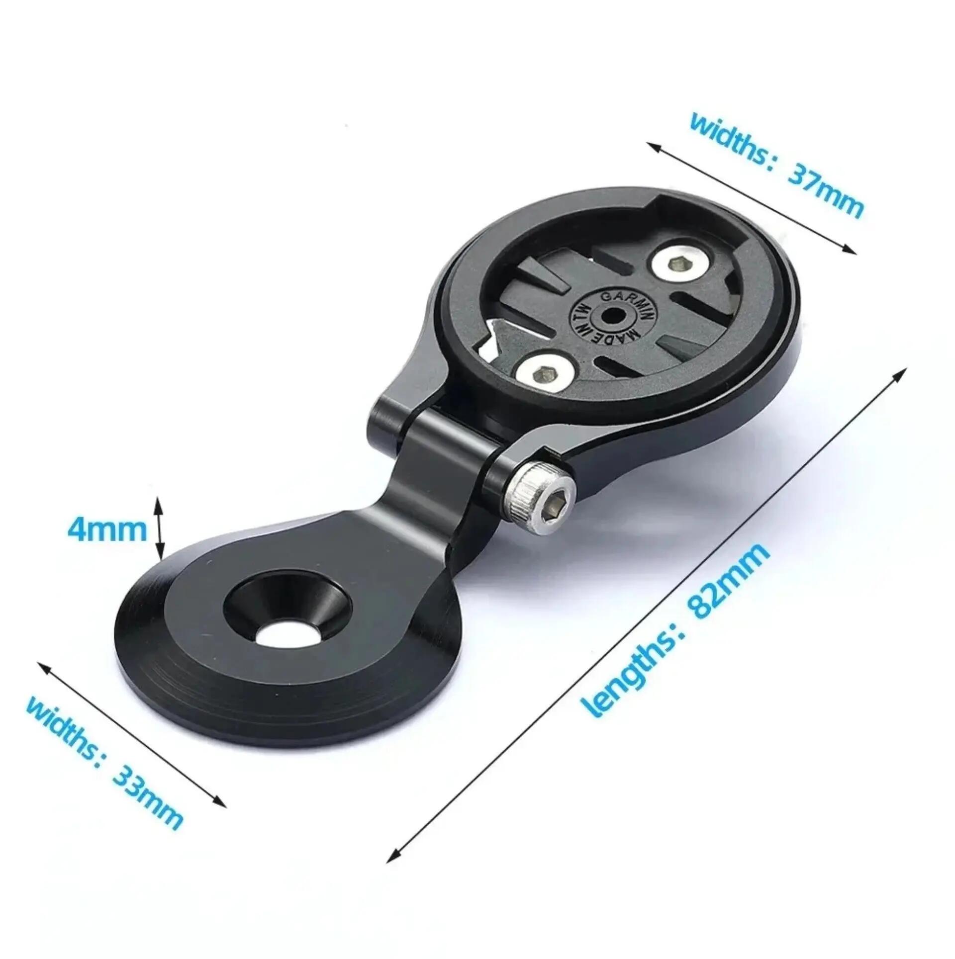 Fietscomputer houder CNC aluminium - compatibel met Garmin, Wahoo, Bryton 4/4