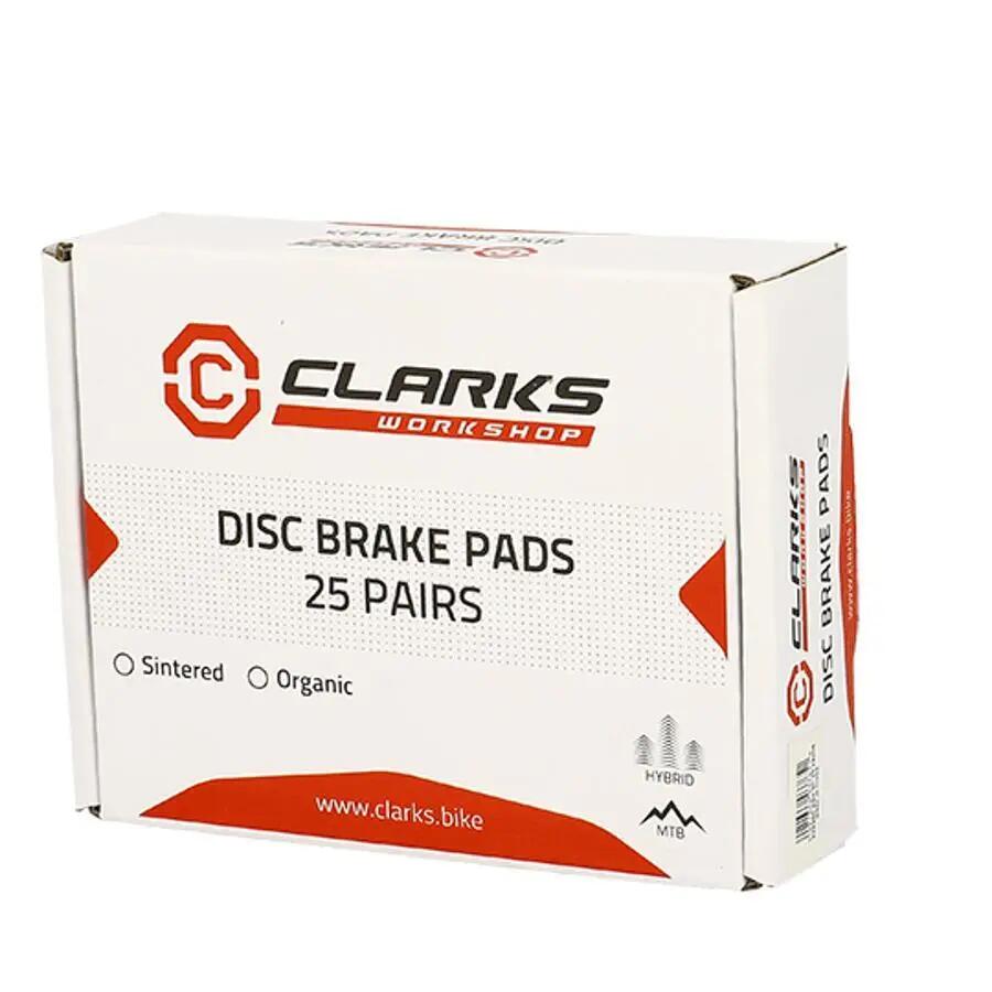 Pastiglie organiche per freni di biciclette Clarks Cycle Systems (x25) 2/2