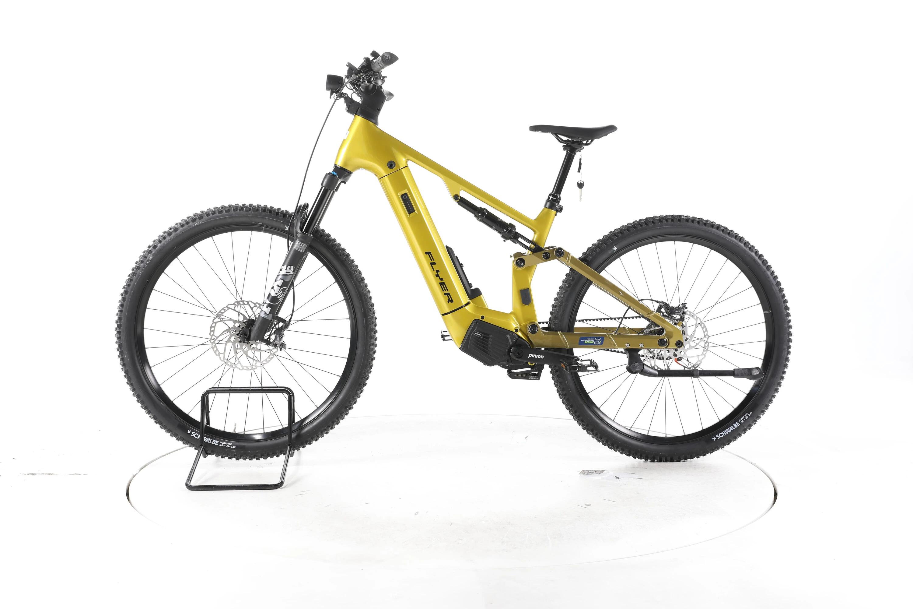 Segunda vida - FLYER Goroc TR:X 8.63 XC E-Bike Fully 2024 - Bom Estado 6/7