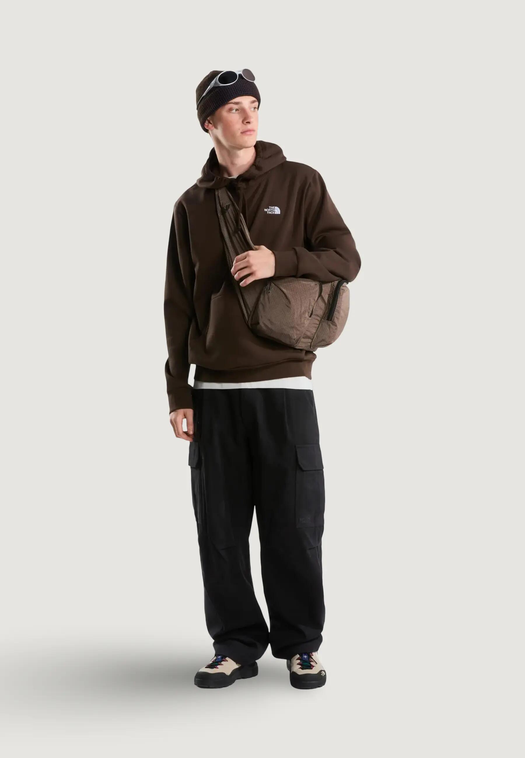 Sweater M EVO SD REG HOODIE HEREN Bruin 5/5