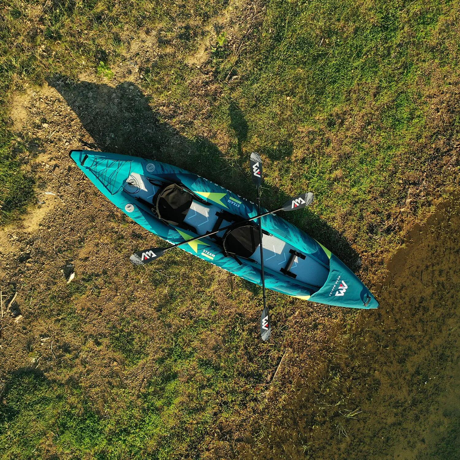 Kajak Pompowany Aqua Marina Steam 412 cm 2 x wiosło KP-1 15/15