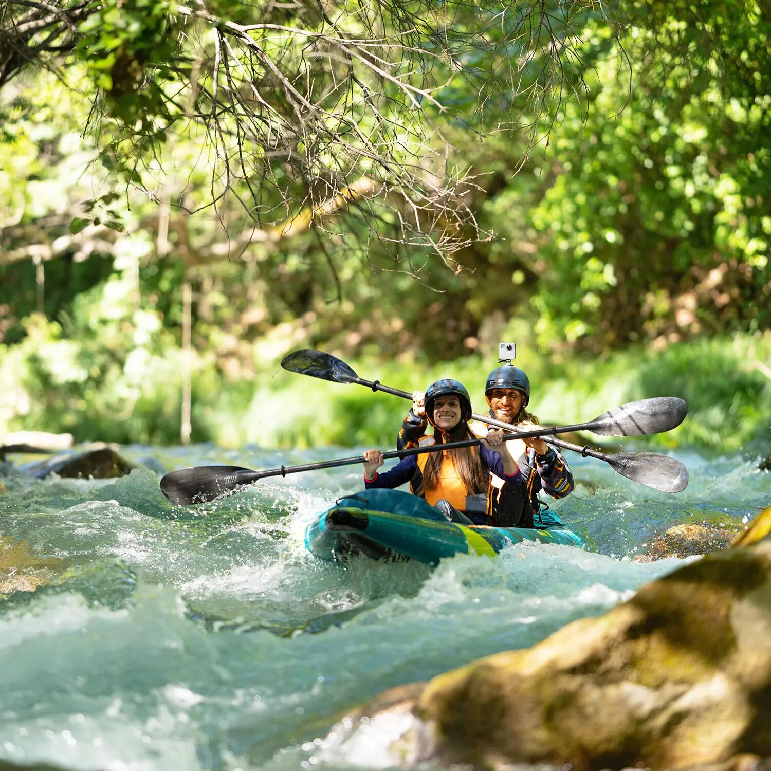 Kajak Pompowany Aqua Marina Steam 412 cm 2 x wiosło KP-1 12/15