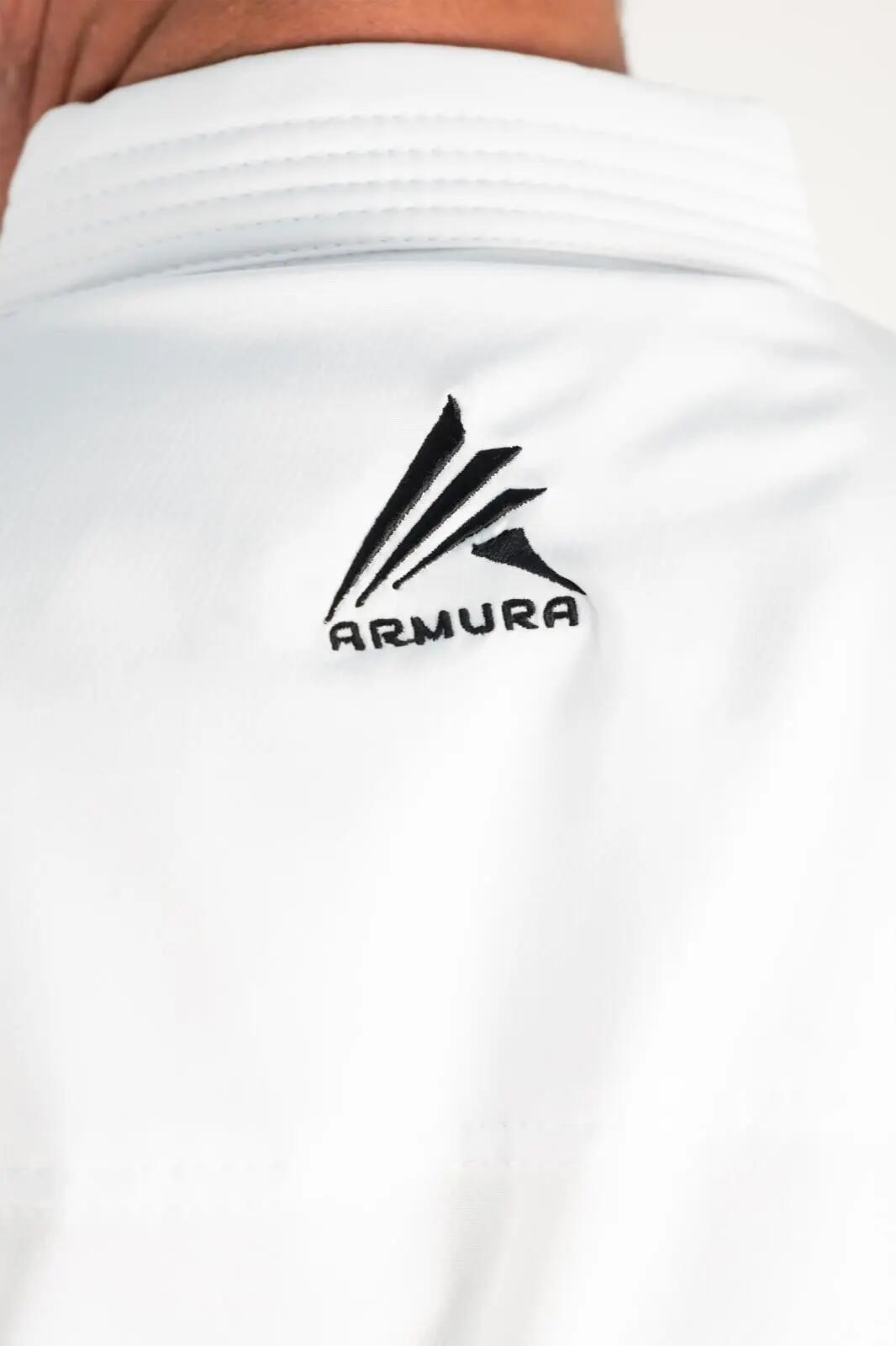 Kimono Karate ARMURA Kumite Alb - Aprobat Oficial WUKF 7/12