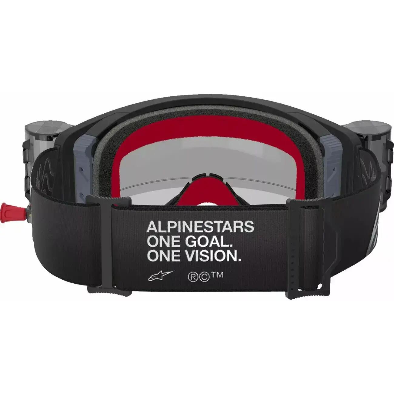 Maschera per ciclismo Alpinestars Supertech Corp Roll off 3/3