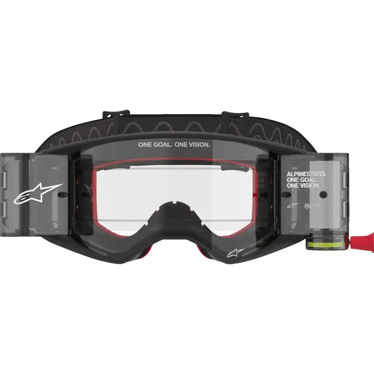 Maschera per ciclismo Alpinestars Supertech Corp Roll off 2/3