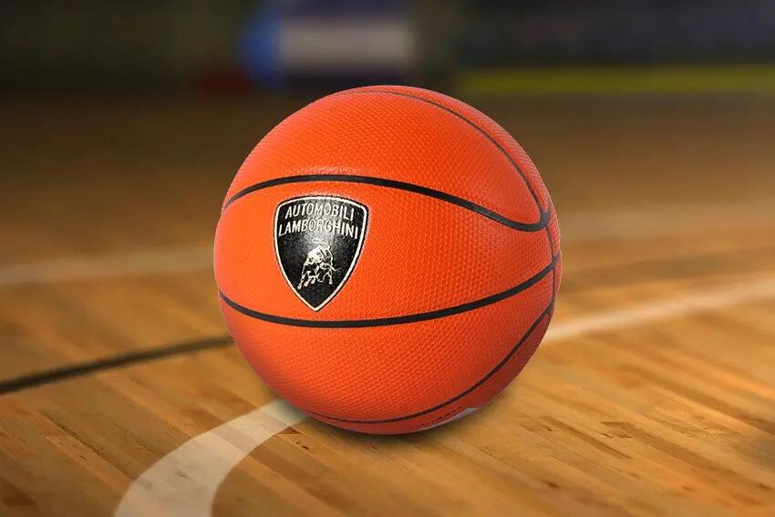 Balón de baloncesto Lamborghini 7 de piel sintética de alta calidad. 3/6