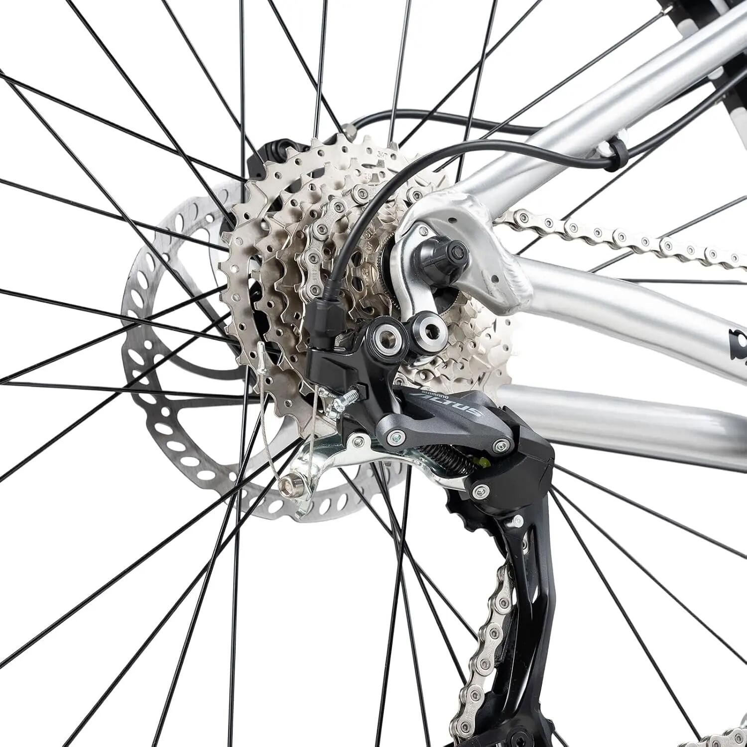 Darwin Kinder-Mountainbike 26 Zoll Alu 9-Gang hydraulische Scheibenbremse 3/7