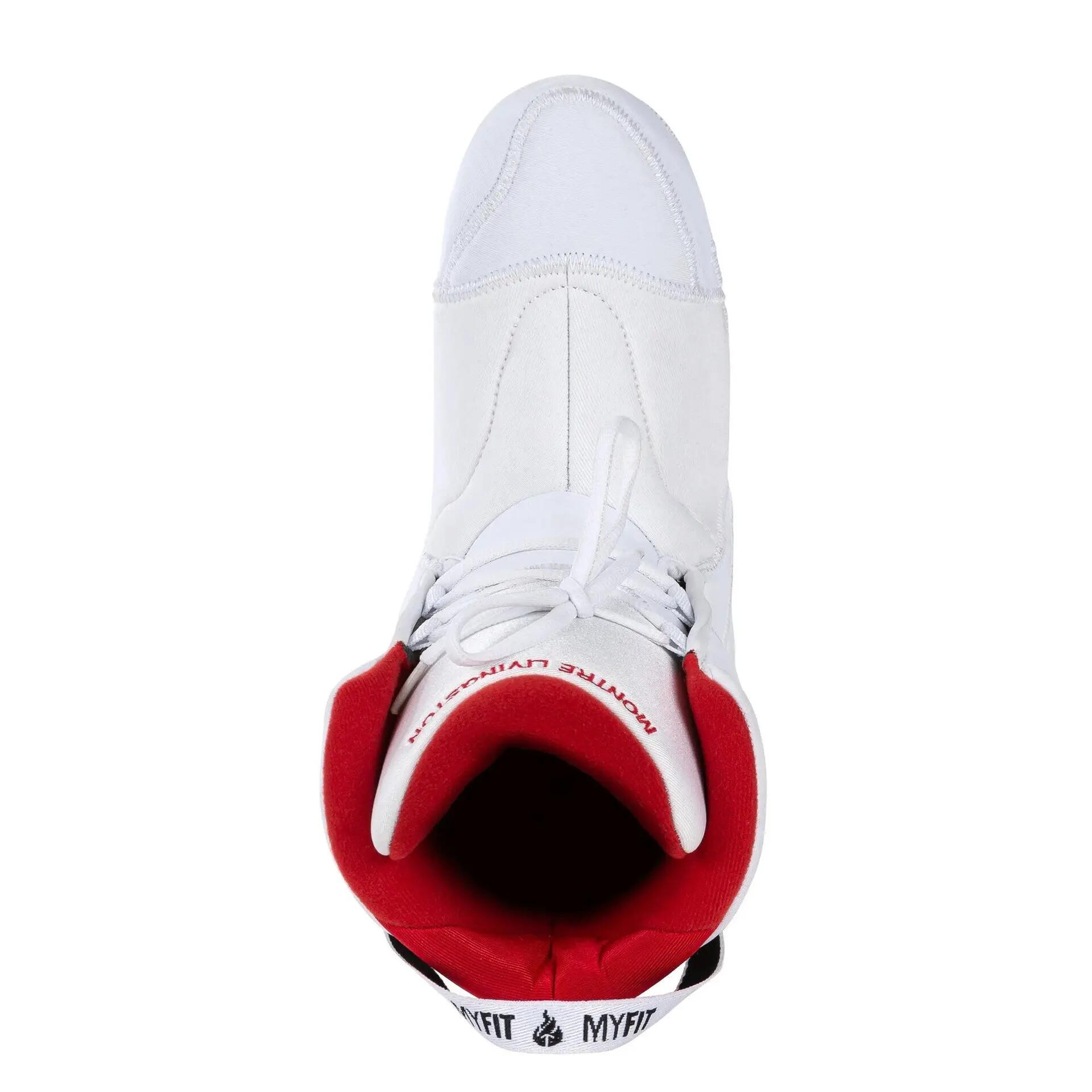 POWERSLIDE Chaussons MYFIT FAT BOY LIVINGSTON Blanc Rouge [x2] 4/6