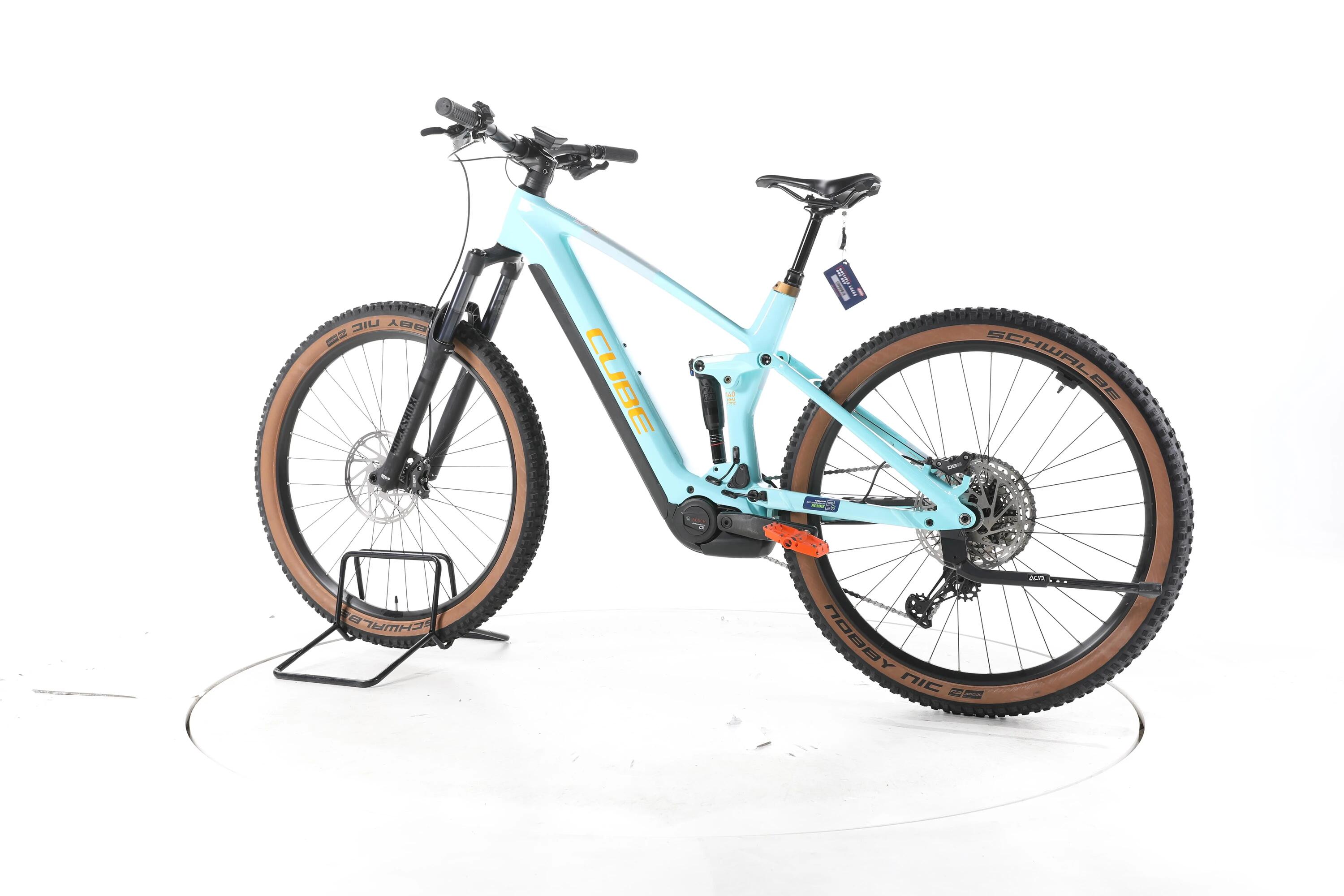 Second Life - Cube Stereo Hybrid 140 HPC Race E-Bike Fully - Bardzo dobry stan 7/7