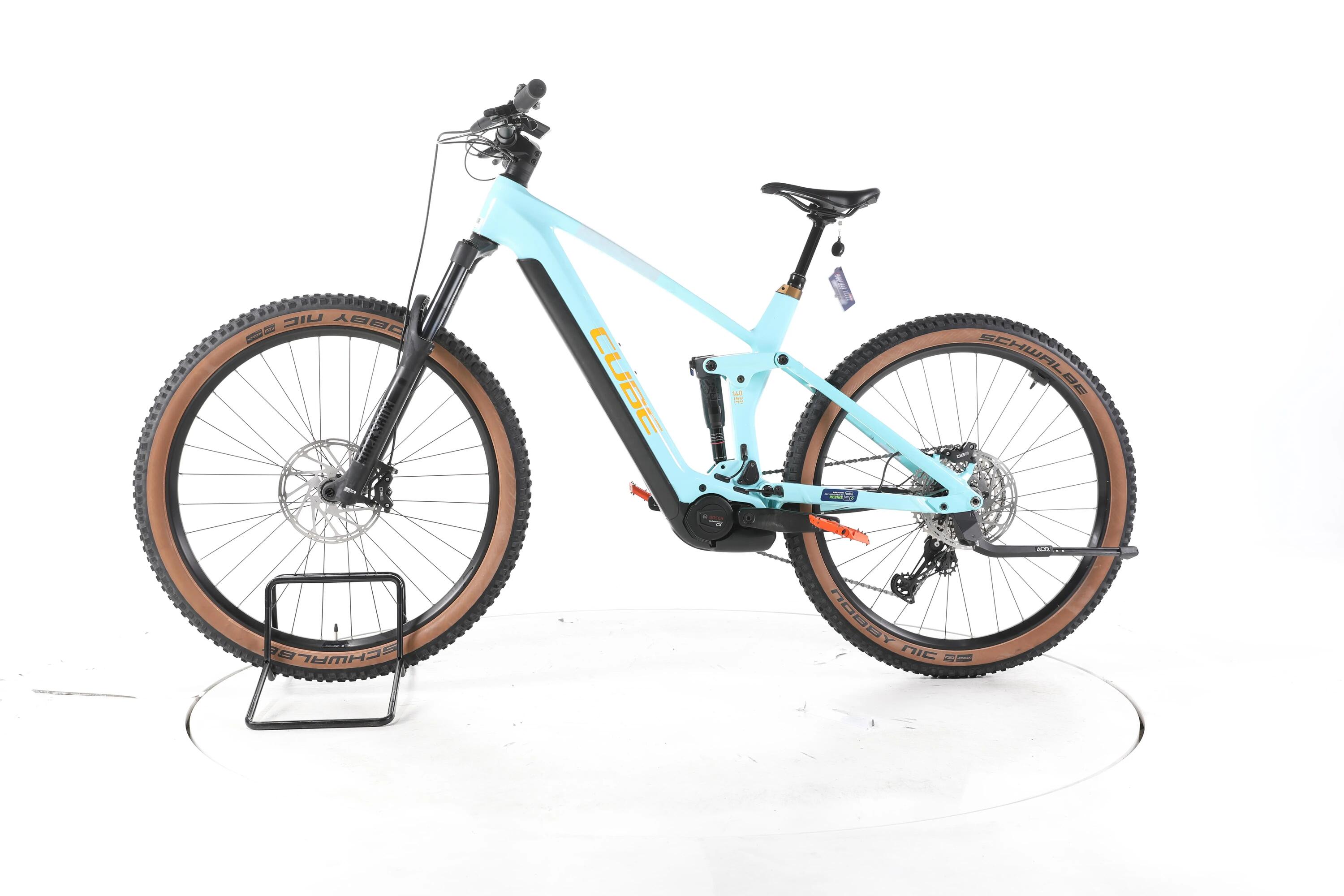 Second Life - Cube Stereo Hybrid 140 HPC Race E-Bike Fully - Bardzo dobry stan 6/7