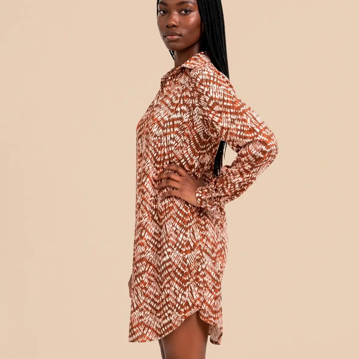 Abito camicia   UV Line 3/4
