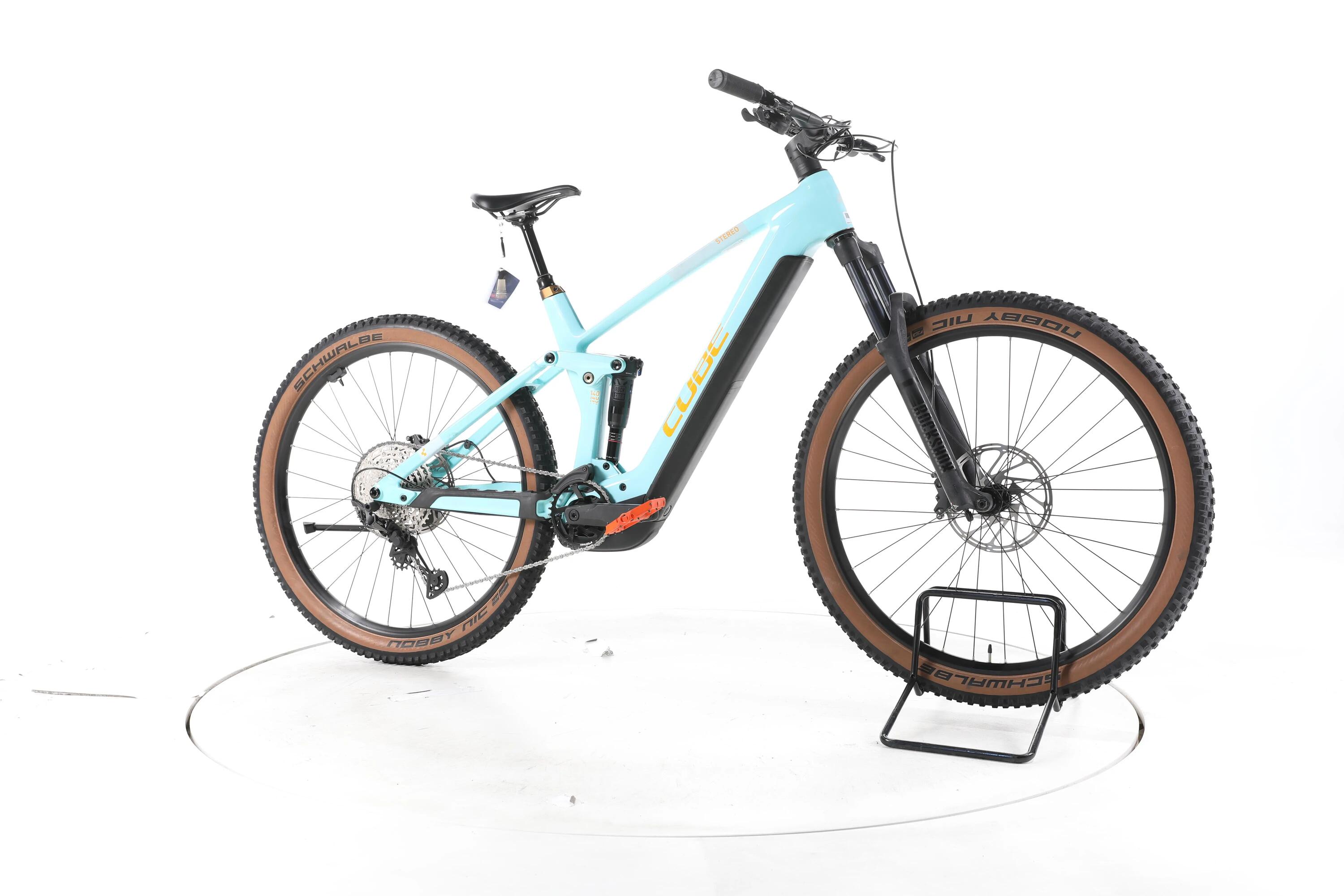 Second Life - Cube Stereo Hybrid 140 HPC Race E-Bike Fully - Bardzo dobry stan 2/7