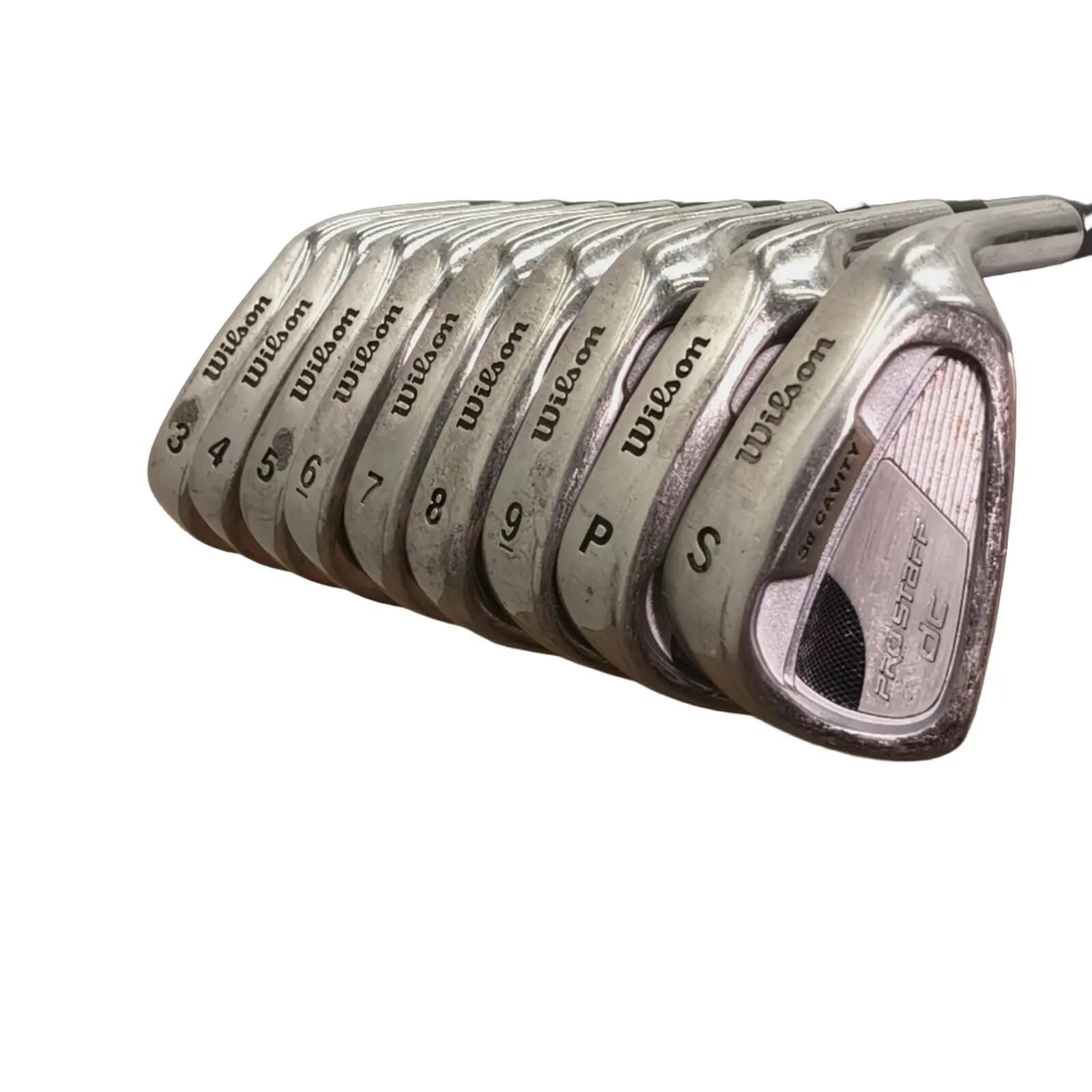 Wilson Pro Staff dc IJzerset / 3-PW+SW / Flex Regular / Grafiet 3/7