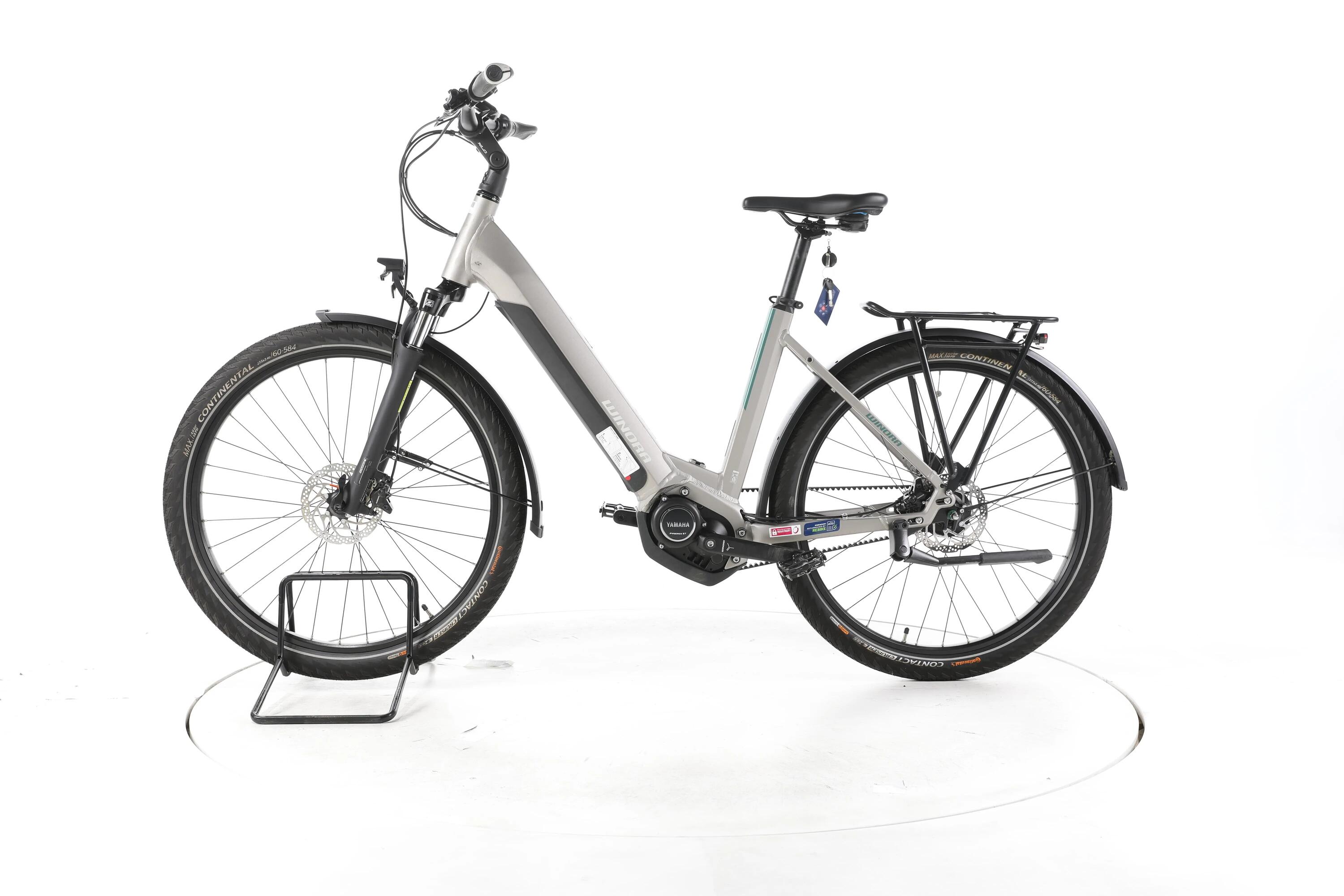 Second Life - Winora Yucatan R8 City E-Bike Niska rama - Bardzo dobry stan 6/7