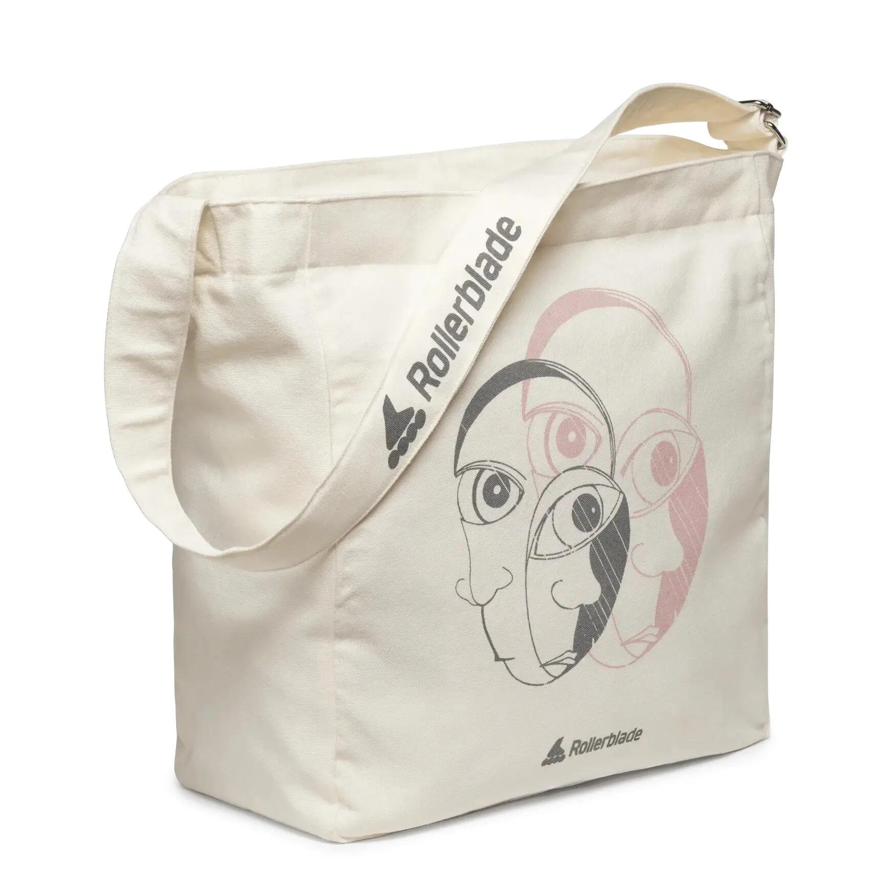 ROLLERBLADE Sac Transport Rollers Totebag Blank Lovefaces Off White 2/3
