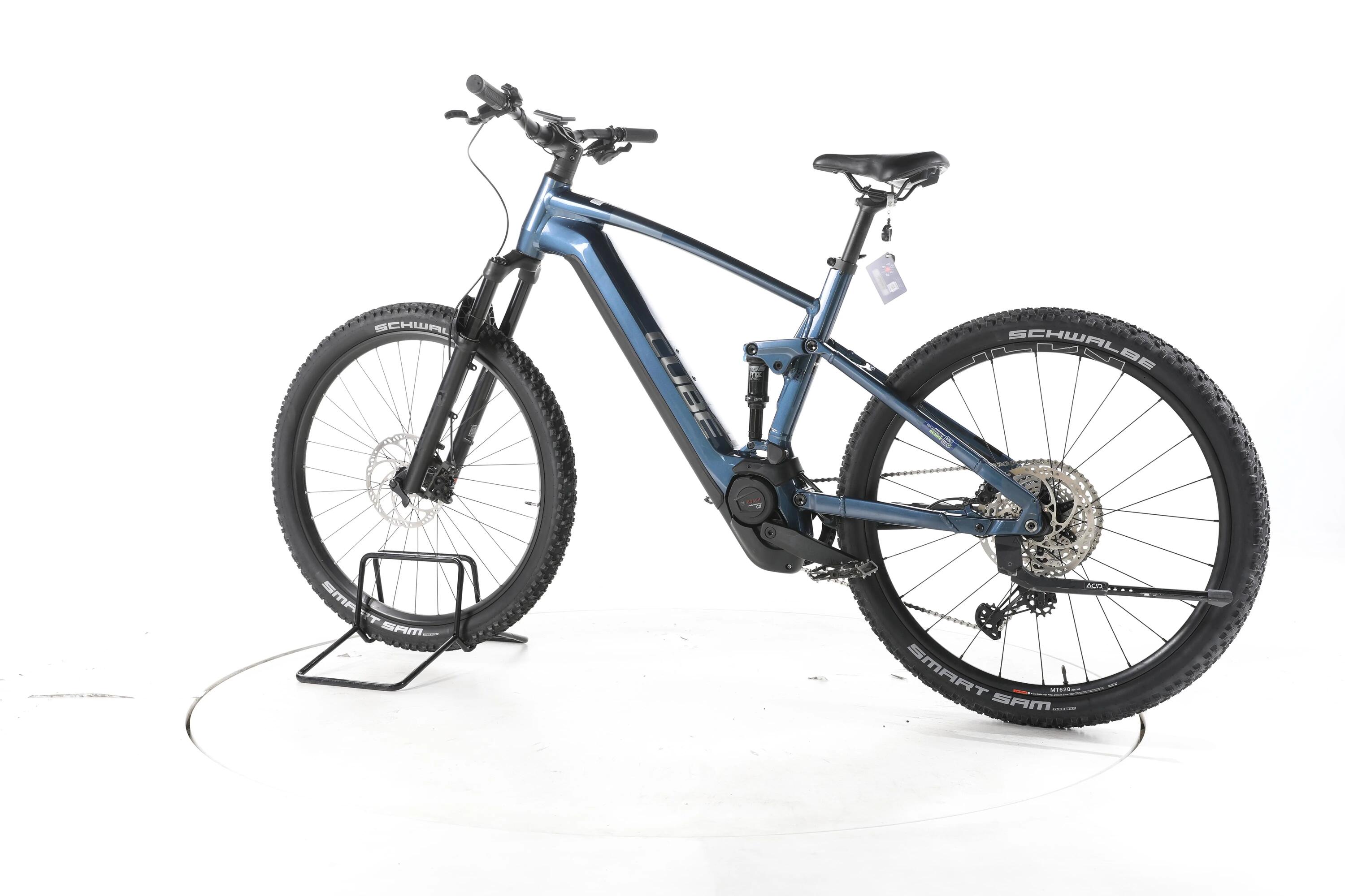 Segunda vida - Cube Stereo Hybrid 120 Race E-Bike Fully - Bom Estado 7/7