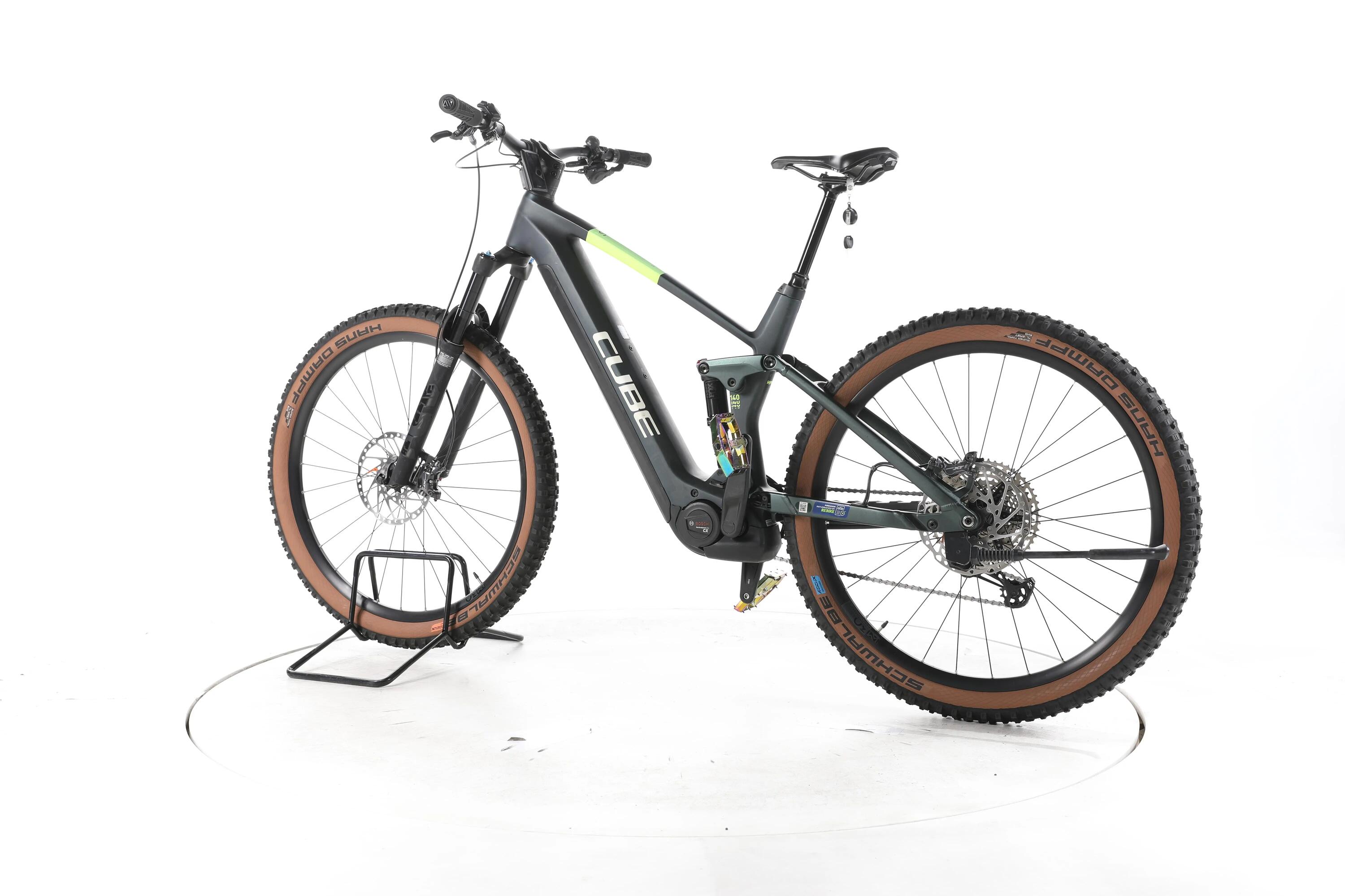Second Life - Cube Stereo Hybrid 140 HPC SLX E-Bike Carbon  - Bardzo dobry stan 7/7