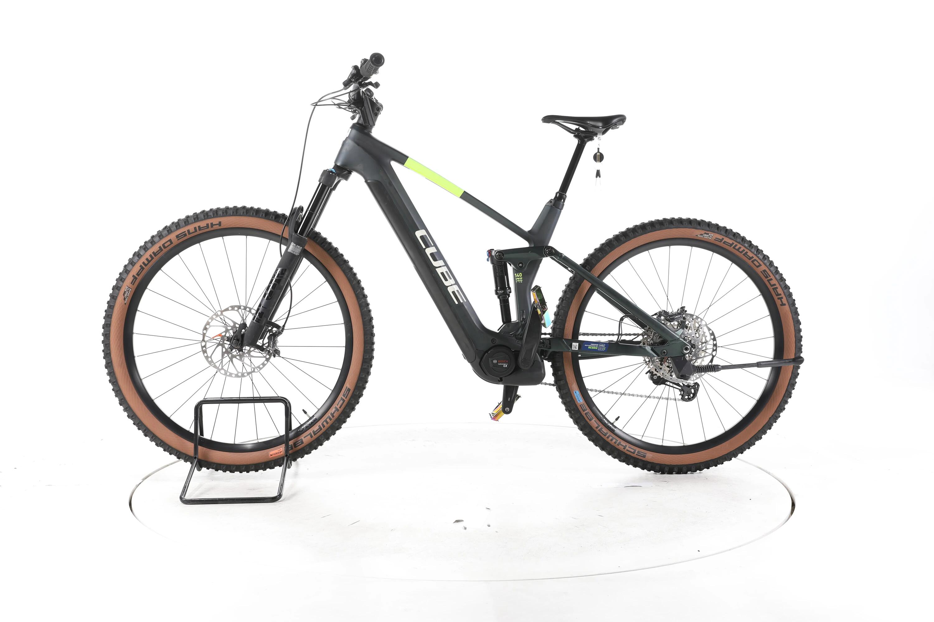 Second Life - Cube Stereo Hybrid 140 HPC SLX E-Bike Carbon  - Bardzo dobry stan 6/7